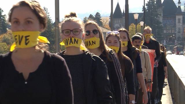 Walk of Freedom durch Bern