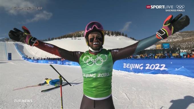 Medaillensegen für die Schweiz: Skicrosser Ryan Regez und Alex Fiva gewinnen Gold und Silber in Peking