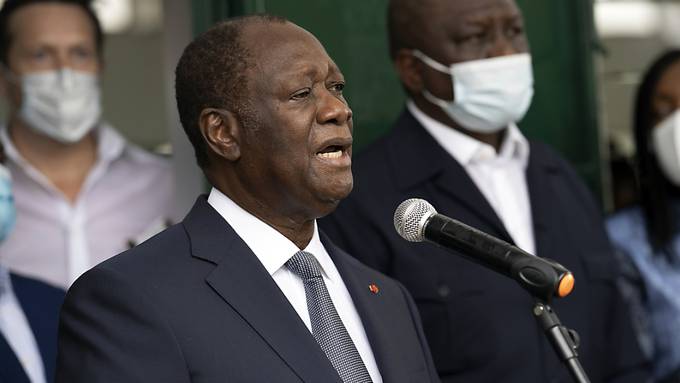Präsident der Elfenbeinküste gewinnt Wahl mit grosser Mehrheit