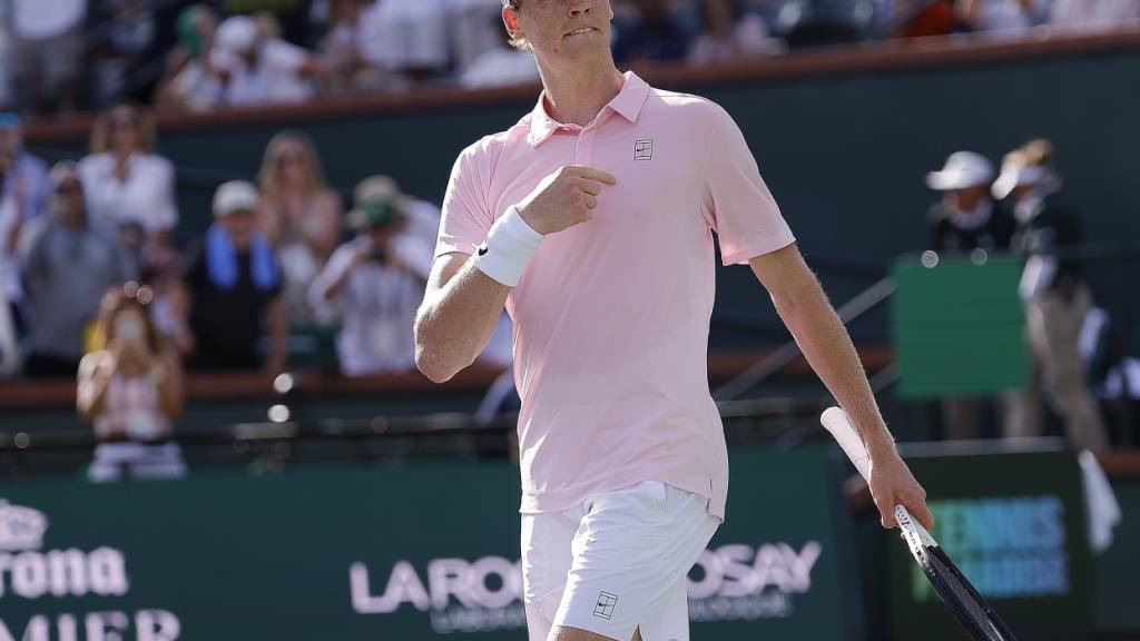 Er ist der Sieger von Indian Wells: Jannik Sinner schlägt im Final den Russen Daniil Medwedew in zwei umkämpften Sätzen