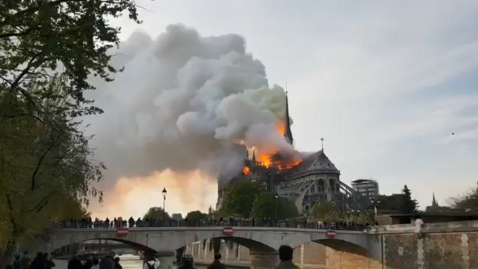 Brand der Notre-Dame in Paris