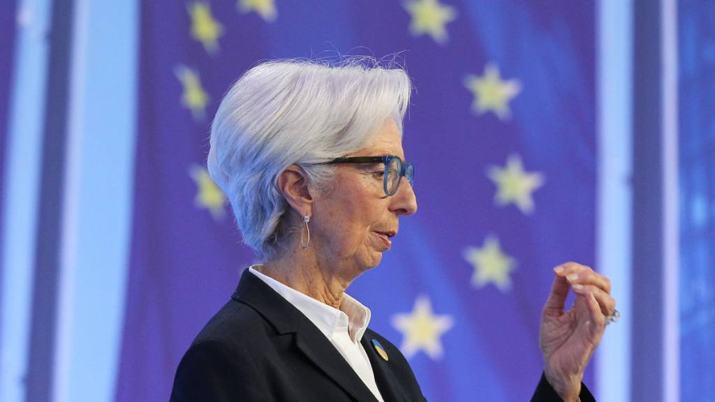EZB-Präsidentin Lagarde erwartet  trotz Ukraine-Krieg Wachstum in Europa (Archivbild)