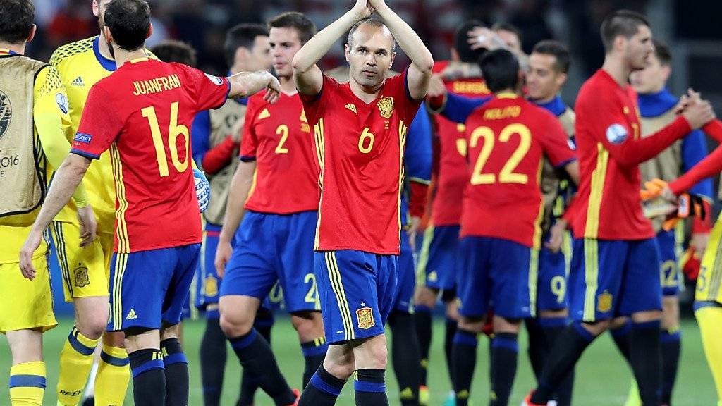Überragender Leader beim 3:0-Sieg der Spanier gegen die Türkei: Andres Iniesta