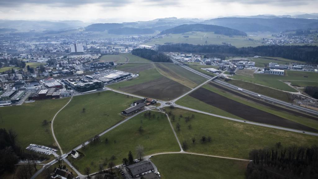 Das Areal Wil West ist das grösste Standortförderungsprojekt der Ostschweiz. Nun läuft die Entwicklung des Gebiets, geplant ist unter anderem ein Autobahnanschluss. (Archivbild)