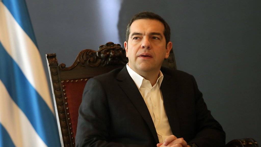 Der griechische Regierungschef Alexis Tsipras macht an Silvester seinen Landsleuten viel Hoffnung, dass 2019 alles besser wird. (Archivbild)
