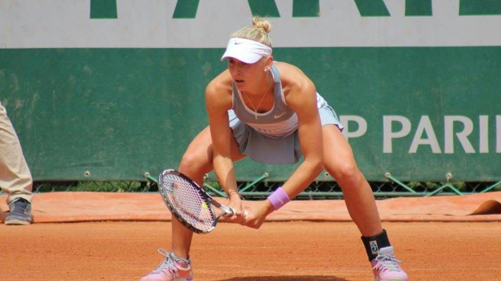 Gewann erstmals ein Spiel auf der WTA Tour: die 18-jährige Jil Teichmann. (Bild: Swiss Tennis)