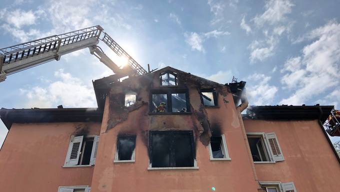 Feuer im ehemaligen Hotel Friedburg: Keine Hinweise auf Brandstiftung