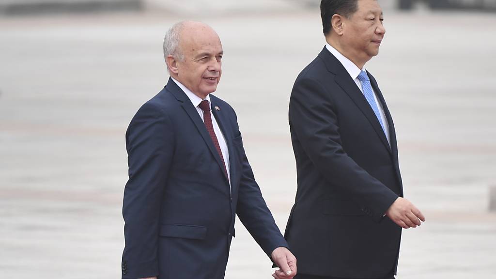 Der letzte offizielle Besuch der Schweiz in China fand 2019 statt. Der damalige Bundespräsident Ueli Maurer traf den chinesischen Staatschef Xi Jinping. (Archivbild)