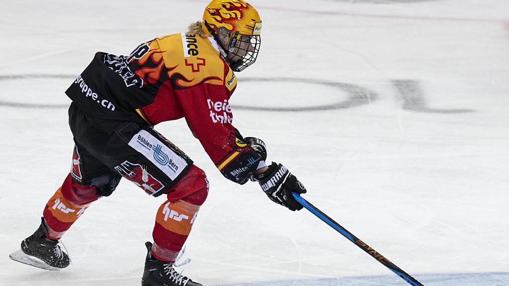 Stehen souverän im Playoff-Final der Women's League: Die Frauen des SC Bern mit der Topskorerin Estelle Duvin