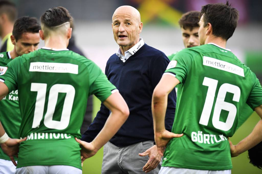 Führt Peter Zeidler den FC St.Gallen zum nächsten Sieg?