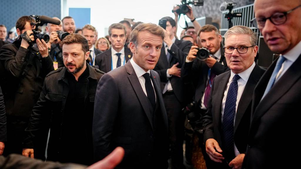 Frieden für die Ukraine? Selenskyj trifft Europäer in London