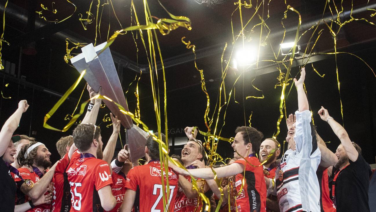 Auch 2021 begegneten sich Wiler-Ersigen und Floorball Köniz im Superfinal. Den Titel holten sich damals die Könizer.