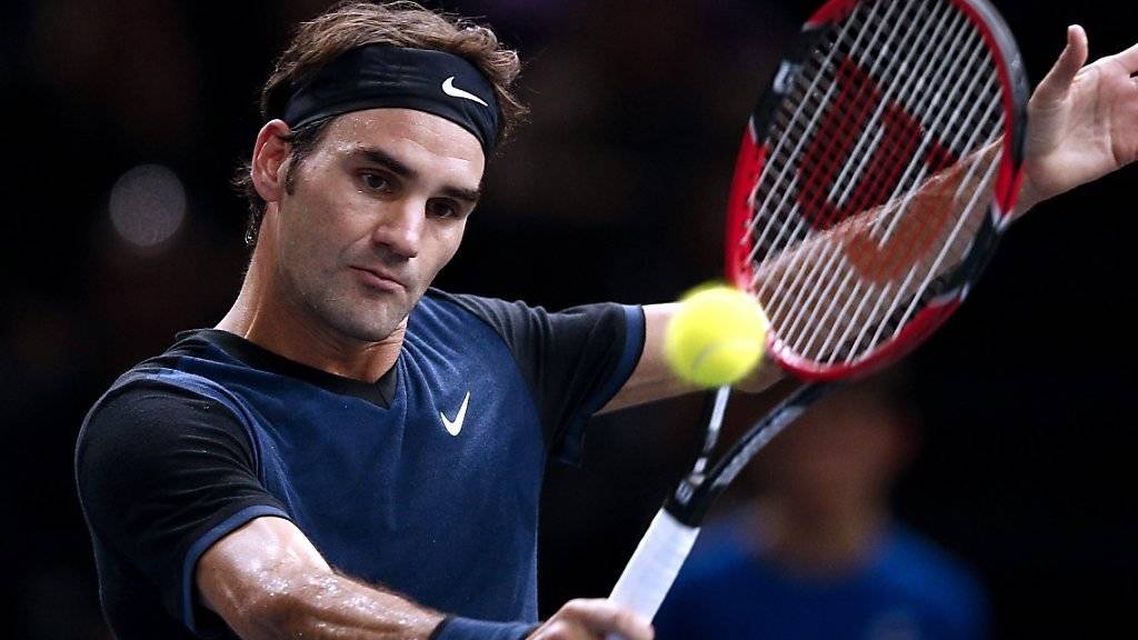 Strebt an den ATP-Finals in London seinen siebten Titel an: Roger Federer