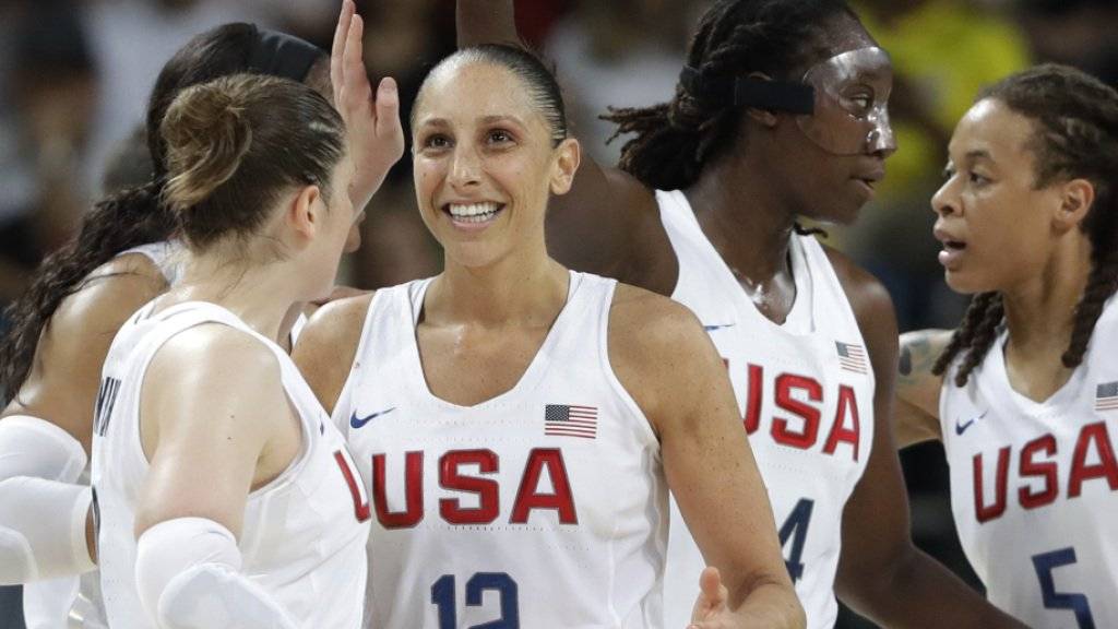 Die US-Basketballerinnen dürfen sich über das sechste Olympia-Gold in Folge freuen