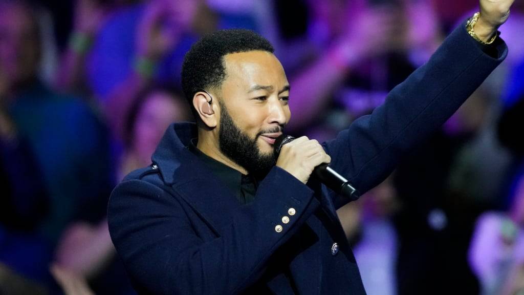 Sänger John Legend trat im vergangenen Jahr auf einem Parteitag der Demokraten auf. (Archivbild)