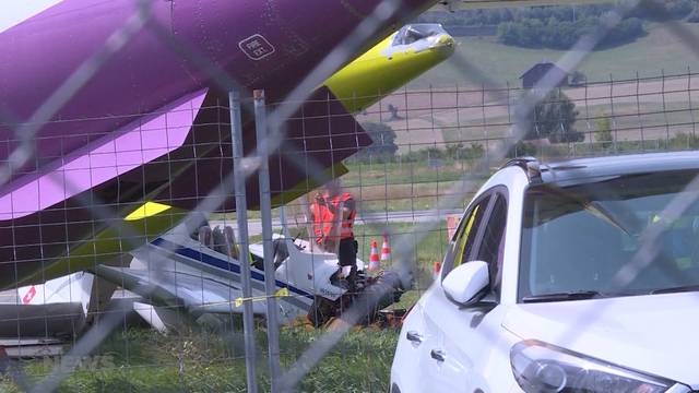 Flughafen Belpmoos: Flugschüler baut Unfall mit Kleinflugzeug