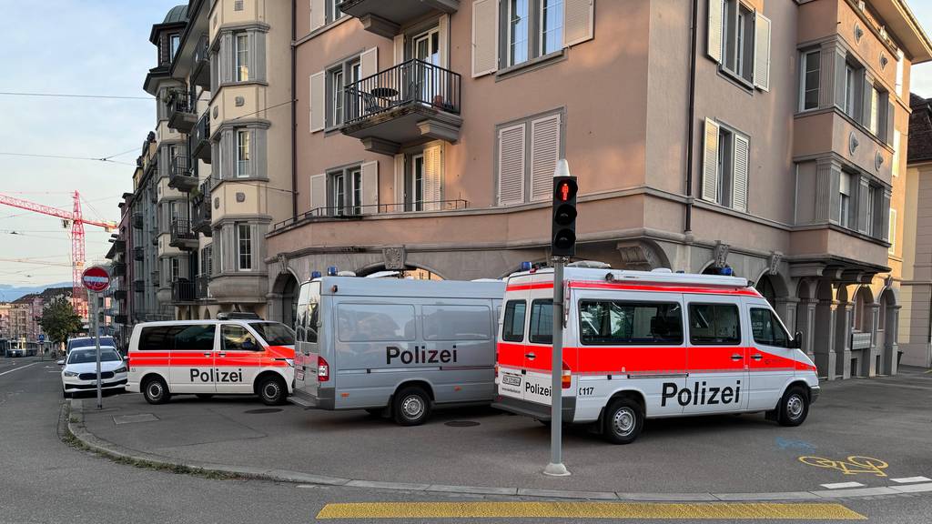 Polizei rückt mit Grossaufgebot an Schaffhauserplatz aus