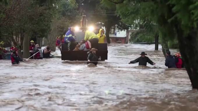 Südbrasilien kämpft erneut mit heftigen Überschwemmungen