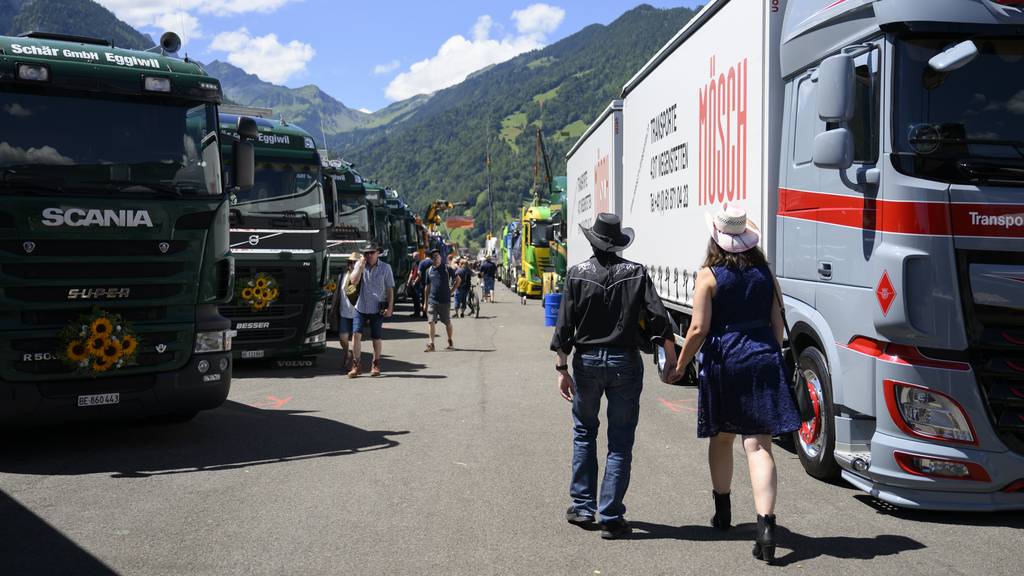 Das Trucker and Country Festival in Interlaken gibt es bereits seit 30 Jahren. (Archivbild)