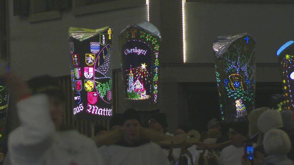 Chlausrotten Umzug Oberägeri