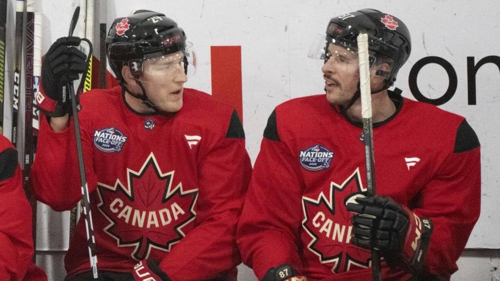 Kanadische Aushängeschilder und Erfolgsgaranten: die Stürmerstars Nathan MacKinnon und Sidney Crosby