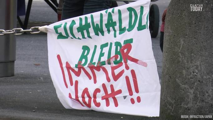 «Familie Eichwäldli» wehrt sich: Ab jetzt wird jeden Mittag protestiert