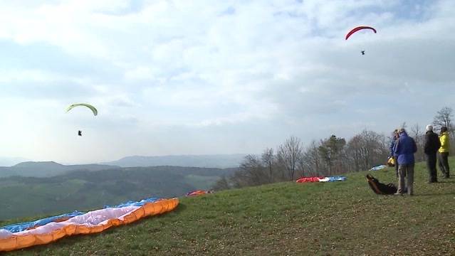 Gleitschirmfliegen - ohne Augenlicht