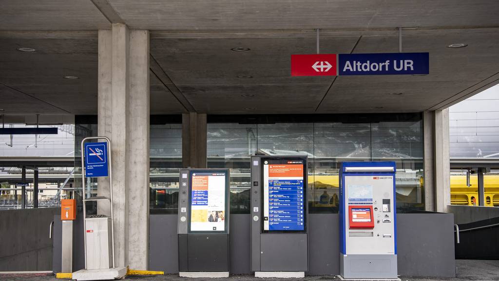Bahnhof Altdorf Kantonsbahnhof Fahrplanwechsel Kanton Uri