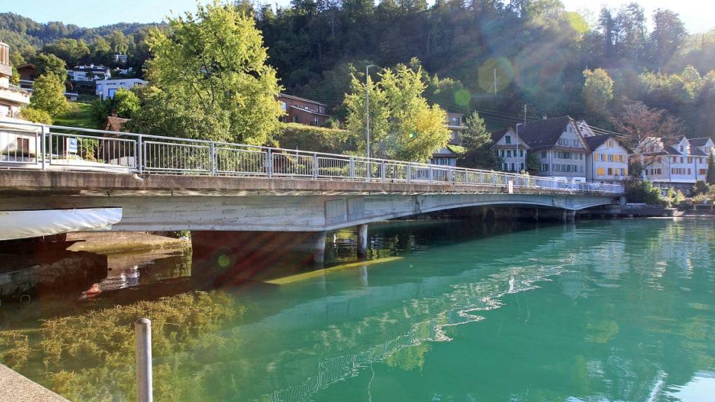 Die Brücke Seefeld in Walchwil ZG wird von Juni 2024 bis Herbst 2025 ersetzt.
