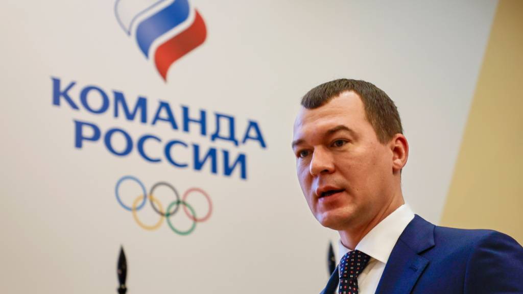 Moskaus Sportminister Michail Degtjarjow ist zugleich auch Präsident des Nationalen Olympischen Komitees Russlands