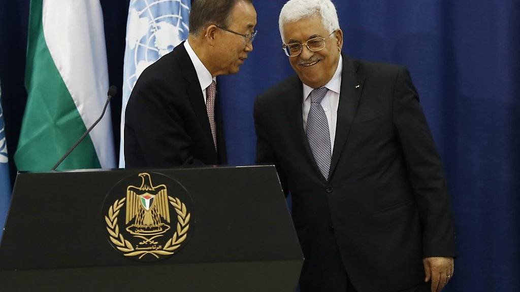 «Nicht optimistisch» zeigte sich UNO-Generalsekretär Ban Ki Moon nach Treffen mit den Spitzen der Konfliktparteien im Nahen Osten.
