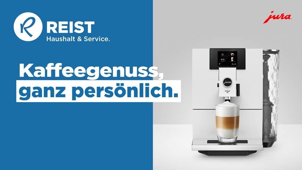 Gewinne eine Jura Kaffeemaschine + Hausmischung.