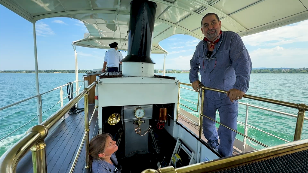 Knochenjob im ältesten Dampfschiff