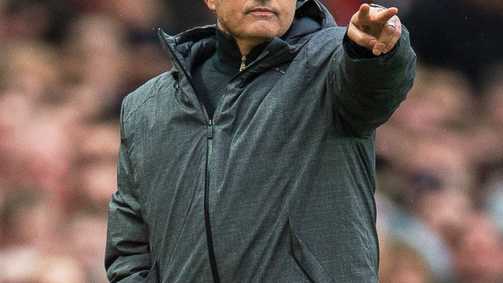 ManU-Trainer José Mourinho will mit seiner Mannschaft die gute Ausgangslage nutzen
