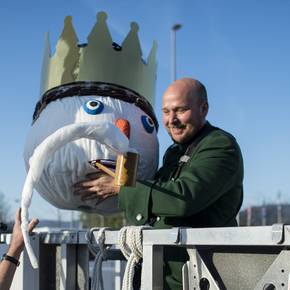 «Das Kleistern ist am schönsten », sagt Luki Meier über den Böögg-Bau