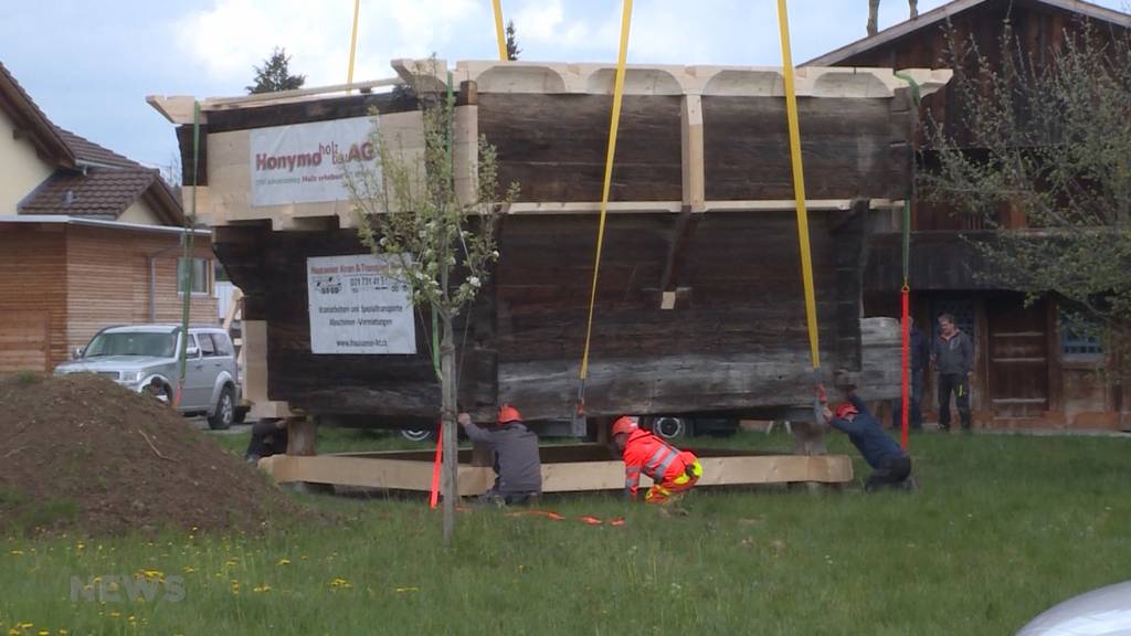 Fünf Tonnen schwerer Speicher transportiert