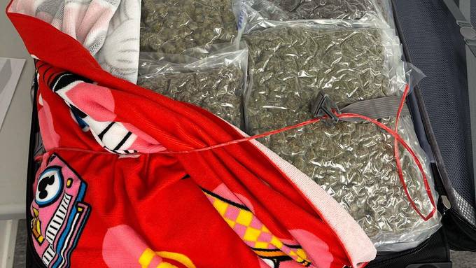 Polizei findet bei Drogenkurier aus Bangkok 20 Kilogramm Gras