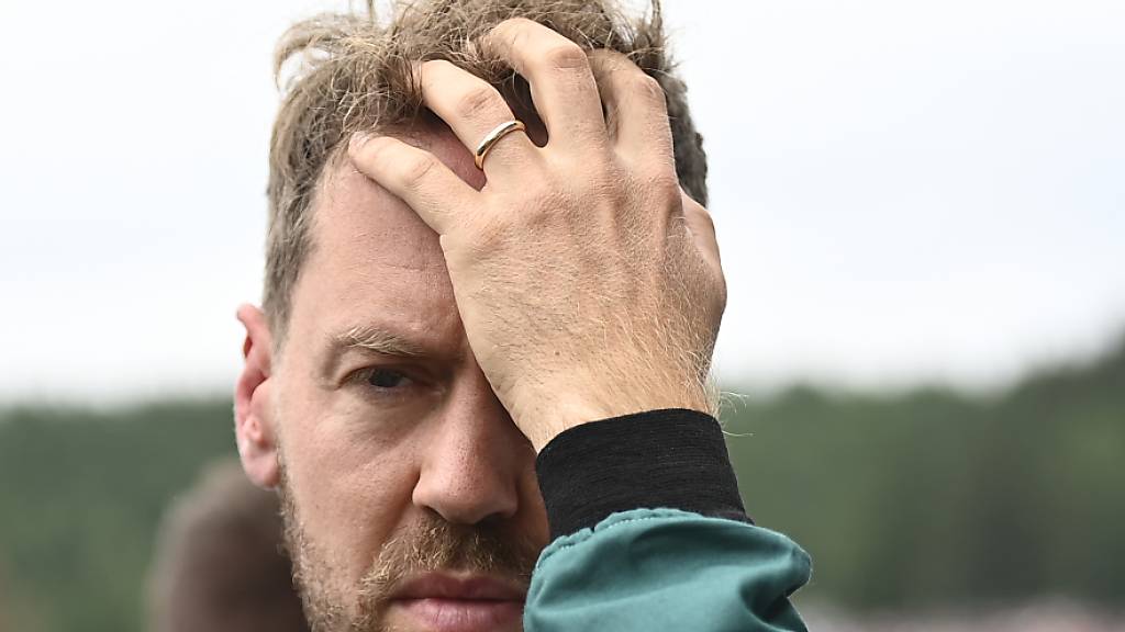 Sebastian Vettel war nach der Disqualifikation geschlagen