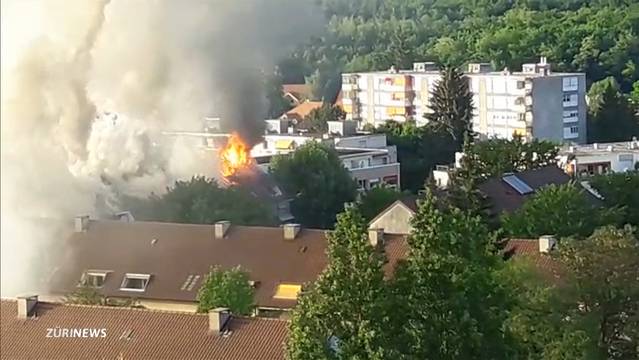 30 Wohnungen betroffen: Grossbrand in Bethlehem