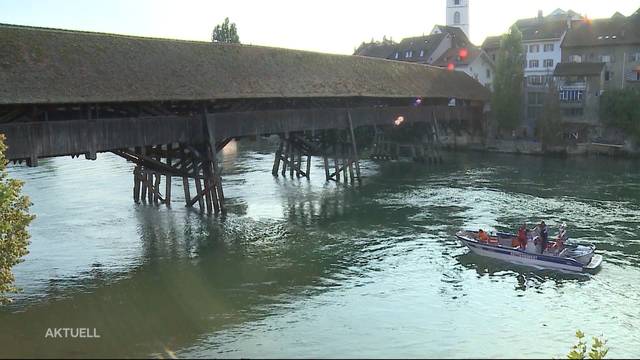 Ursache von Oltner Holzbrückenbrand geklärt