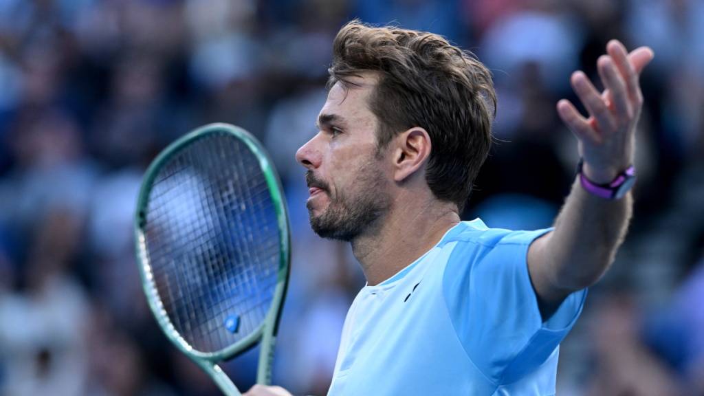 Heizt das Publikum und wird zum Sieg getragen: Stan Wawrinka steht in der 3. Runde des Australian Open