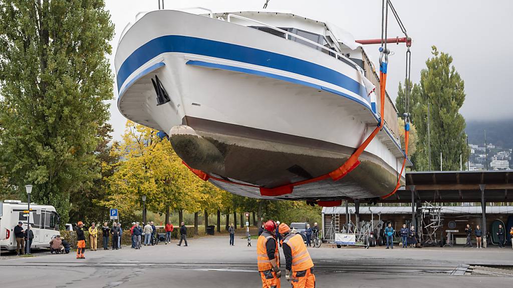 MS Schwyz kollidierte 2017 wegen technischem Defekt mit Holzpfahl