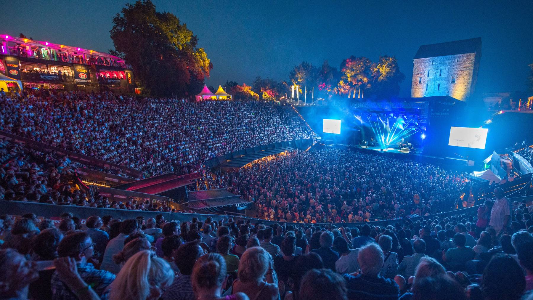 Das Festival Rock Oz'Arènes in Avenches – im Bild 2015 – gibt es seit bald 30 Jahren. Doch schon vorher könnte Schluss sein – wegen Corona.