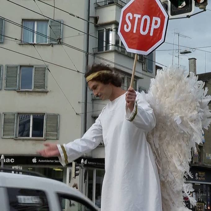 Warum ein Engel den Verkehr beim Lochergut regelte
