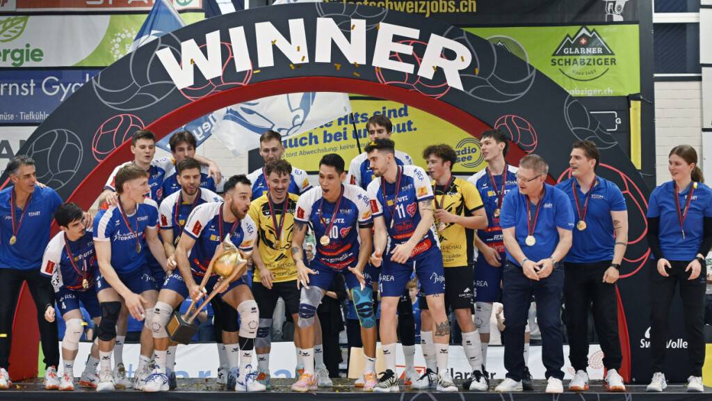 Volley Amriswil wie im Vorjahr mit dem Double