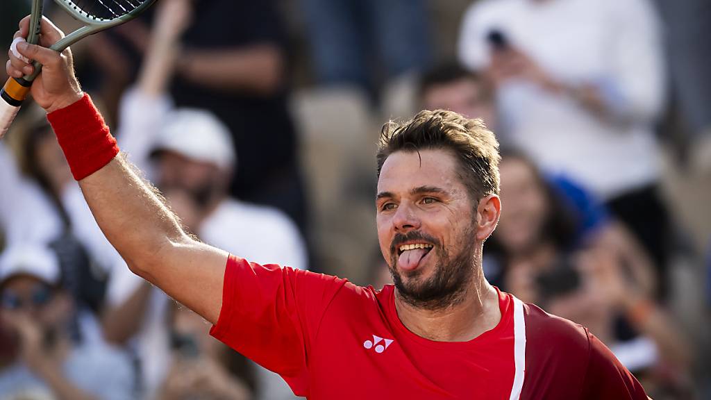 Stan Wawrinka hat sichtlich Spass