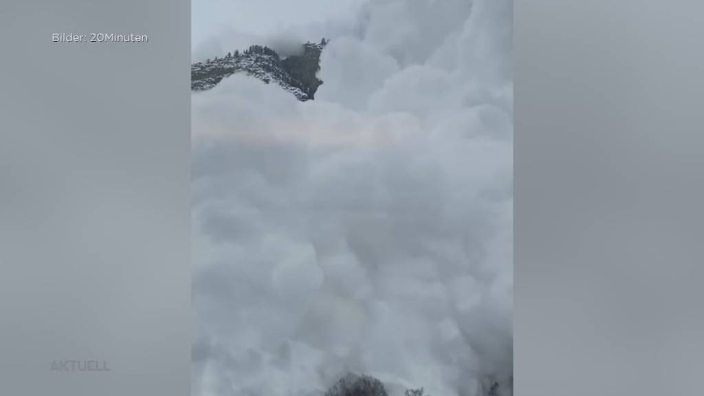 Höchste Lawinengefahr: Gebiete im Wallis sind von der Aussenwelt abgeschnitten