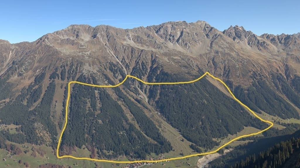 Klosters erhält für 4,6 Millionen Franken einen neuen Waldweg. Damit soll die Pflege des Schutzwaldes im markierten Gebiet gewährleistet werden.