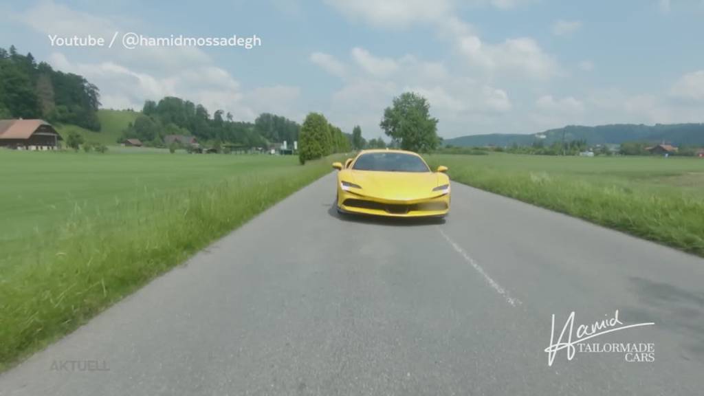 Über 200 KmH: Deutscher TV-Moderator brettert mit Luxusboliden durch die Region