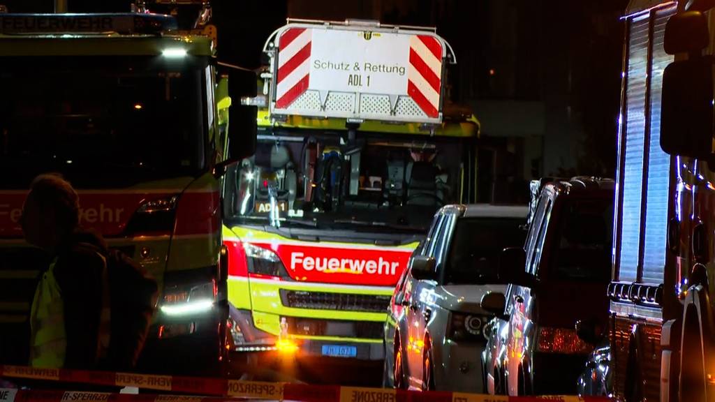 Feuerwehr verhindert Sprung aus dem Fenster